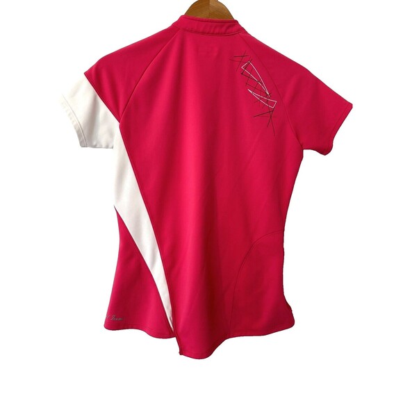 PEARL IZUMI Jersey Women's Pink white Elite Cycling shirt lightweight Pro Medium - Picture 7 of 15